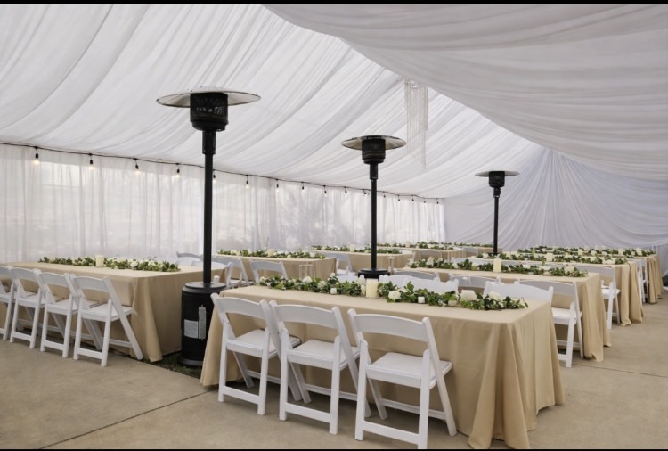 Draped & Decorated Tents Rentals