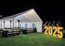 20x40 event tent rental