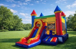 bouncy house mini slide 13x22 feet